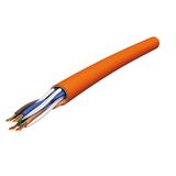 Nexans Cat5e UTP LAN Kablosu 4x2x0,5 mm² LSZH Turuncu (Kutu)
