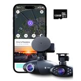 Nexar Profesyonel Gps | Çift Araç Kamerası Sistemi | 128 Gb | Yeni Model 2021 | Sd Kart Dahil | Sokak Ve İç Mekan Fotoğrafçılığı | Sınırsız Bulut Depolama | Park Modu | Wifi