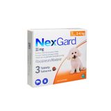 NexGard 11 mg 2-4 Kg Arası Köpekler için Dış Parazit Tableti SUN-NG-11-24