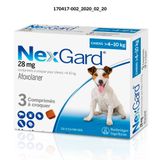 NexGard 28 mg 4-10 Kg Arası Köpekler için Dış Parazit Tableti SUN-NG-28-410