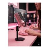 Nexora RGB USB Kondenser Masaüstü Mikrofon Karaoke Yayın (Type-C) Pembe Tek Ebat
