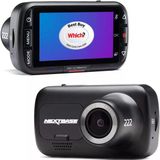 Next Base 222 Araba Kamerası Araç Kamerası Araba Tam 1080P/30Fps Hd Kayıt - 140 Derece Geniş Açı Gsensor Park İzleme Tıkla Ve Git Mini Gizli Montaj - Siyah