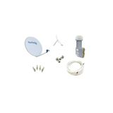 Next Canak Anten Takimi Full Set 4K Full Hd 85Cm Canak - Dortlu Lnb, 15 M Kablo, 4 Celik Dubel