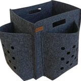 Next Craft Çamaşır / Oyuncak Sepeti Organizer 5 Gözlü Çok Amaçlı 3Mm Keçe Çanta
