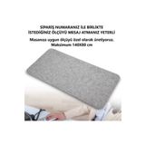Next Craft Mouse Pad Masa Koruyucu Açık Gri Renk İsteğe Uygun Ölçüde Keçe Oyuncu Matı 3mm Maksimum 140x80 cm