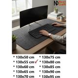 Next Craft Mouse Pad Masa Koruyucu Büyük Keçe Oyuncu Matı 3mm Antrasit Renk - 130X55 CM