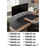 Next Craft Mouse Pad Masa Koruyucu Büyük Keçe Oyuncu Matı 3mm Antrasit Renk - 130X95 CM