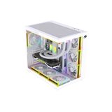 Next Gaming Alpha Neon 7x ARGB Fan Kumanda ve Kontrolcü ATX Boş Bilgisayar Kasası Beyaz