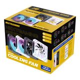 Next Gaming NG-A120W 3'lü Set 120mm ARGB PWM Kasa Fanı ve Kumandalı Kontrolcü Beyaz