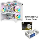 Next Gaming Orion Cube 3x Tuştan Değişen Rgb Fanlı M-Atx Boş Bilgisayar Kasası - Beyaz - 850 W