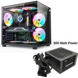 Next Gaming Orion Cube 3x Tuştan Değişen Rgb Fanlı M-Atx Boş Bilgisayar Kasası - Siyah - 500 W