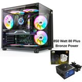Next Gaming Orion Cube 3x Tuştan Değişen Rgb Fanlı M-Atx Boş Bilgisayar Kasası - Siyah - 850 W