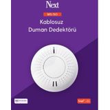 Next MS-763 Kablosuz Alarm - Duman Dedektörü