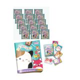 Next Plus Lisanslı Panini Squishmallows Sticker Collection Album+15 Paket (75 Çıkartma)