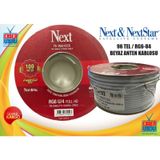 Next YE-9601 100 m RG6-U4 HD Trishield Anten Kablosu