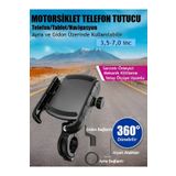 nextbuy Motorsiklet Bisiklet Telefon Tutucu Gidon ve Ayna Bağlantılı 3.5-7.0 İnc Telefon/Tablet Standı