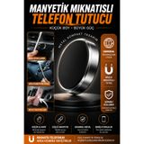 nextbuy Universal Manyetik Mıknatıslı Mini Telefon Tutucu Ev-Ofis Araç İçi Torpido Yapışkanlı Tutucu