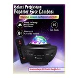 nextbuy USB Hoparlör Yıldızlı Gökyüzü Gece Lambası Aurora Starlight Galaxy Nova Led Projektör Disko Işığı