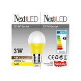 Nextled 3W Sarı Renk Gece Lambası Sarı