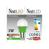 Nextled 3W Yeşil Renk Gece Lambası Çok Renkli