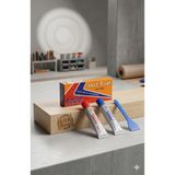 Nextra Jalasanj Ikiz Tüp Yapıştırıcı - Hızla Kuruyan, Suya Dayanıklı, Epoksi Bazlı, Alüminyum, 20 Gr, 2'li Set (1 Adet)