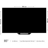 Nextstar YE-85IDWP14 85 inç 215 Ekran 4K Ultra HD Google LED TV