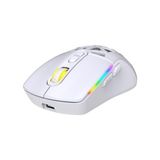 Nexus Air Kablosuz 10000 Dpi Pixart PMW3325 Sensör Makro Yazılımlı & Değiştirilebilir Kapaklı Rgb Kablosuz Gaming Mouse - Beyaz - Option-1 - 001-Renkli