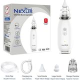 Nexus Elektrikli Burun Aspiratörü 3 Kademeli Vakum Gücü ve Taşınabilir Tasarım ile Bebekler İçin