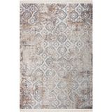 Nexus Halı Baft 52200A Krem Yumuşak Dokulu Sık Dokuma Üst Kalite Vintage İpek Bambu Halı 160 x 230 KREM