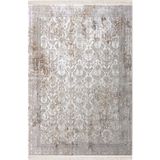 Nexus Halı Baft 52297A Krem Yumuşak Dokulu Sık Dokuma Üst Kalite Vintage İpek Bambu Halı 160 x 230 KREM