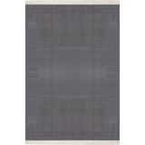 Nexus Halı Baft 52315B Gri Yumuşak Dokulu Sık Dokuma Üst Kalite Vintage İpek Bambu Halı 240 x 340 GRİ