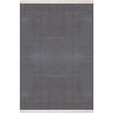 Nexus Halı Baft 52315B Gri Yumuşak Dokulu Sık Dokuma Üst Kalite Vintage İpek Bambu Halı 300 x 400 GRİ