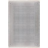 Nexus Halı Baft 52319A Gri Yumuşak Dokulu Sık Dokuma Üst Kalite Modern İpek Bambu Halı 100 x 200 GRİ