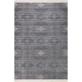 Nexus Halı Baft 52320A Gri Yumuşak Dokulu Sık Dokuma Üst Kalite Vintage İpek Bambu Halı 160 x 230 GRİ