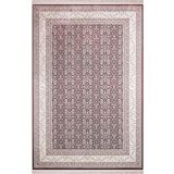Nexus Luxury Carpet Halı Majestic 38824 Kırmızı Klasik Figürlü Retro Halı KIRMIZI 150 x 230