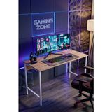 Nexus Oyuncu Masası 60X140 Cm, Çam Renk Bilgisayar Masası, Gamer Masası, Gaming Masa - Ahşap - Beyaz