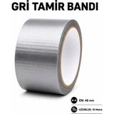 Nexvoria 48 mm x 10 M Gri Tamir Bandı | Suya Dayanıklı Güçlü Onarım ve Izolasyon Bandı