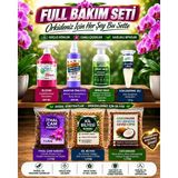 Nexvoria Orkide Full Bakım Seti 7 Parça | Bloom 500 Ml, Spray Max, Mantar Önleyici 200 Ml, Köklendirme Jeli 1,5 gr , Cocohusk 1 Litre , Kil Bilyesi 1 Litre ve Ithal Çam Kabuğu 1 Litre