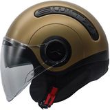 Nexx Sx.10 Güneş Vizörlü Açık Kask (Mat Gold) - XL