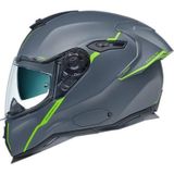Nexx SX.100R Shortcut Mat Gri-Neon Motosiklet Kaskı