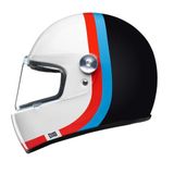 Nexx X.G100R Speedway Full Face Beyaz Siyah Mavi Motosiklet Kaskı