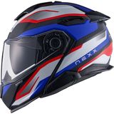 Nexx X.lıfetour Pro Mıle Mat Mavi-Kırmızı Kask - XL