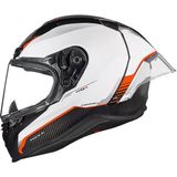 Nexx X.R3R Karbon Full Face Motosiklet Kaskı - Beyaz - Kırmızı