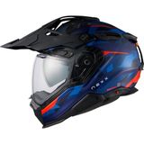 Nexx X.wed 3 Traılmanıa Mat Mavı-Kırmızı Kask