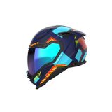 Nexx X.wst 3 Fluence Mavi-Kırmızı Kask - XL