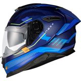 Nexx Y.100R Baron Mat Indıgo Mavi Kask - L - Çok Renkli