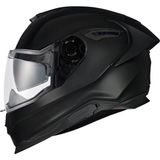 Nexx Y.100R Fullface Motosiklet Kaskı – Mat Siyah, Aerodinamik, ECE 22.06 Onaylı Polifusion Kabuk, Şehir İçi ve Uzun Yol Sürüşü İçin
