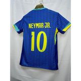 Neymar Jr 2022 Dünya Kupası Brezilya Lacivert Forma