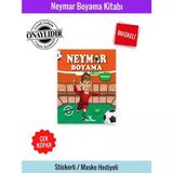 Neymar Stickerli Maskeli Boyama Kitabı Yeti Kitap