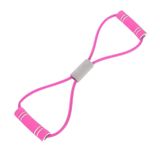 NEYSTORE Pilates, Egzersiz Vücut, Kas, Kol Bacak Geliştirme, Direnç Lastiği, Pilates, Egzersiz Yay İşlevli Lastik (1 Adet Pembe)